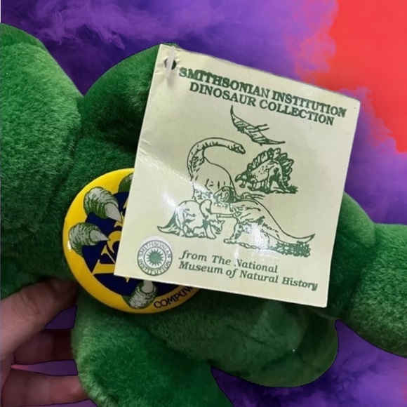 Y2K NWT Crocodile Vintage Stuffed Animal - Picture 3 of 4